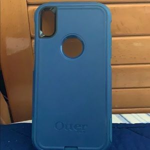 iPhone XR,otterbox navyblue(color)